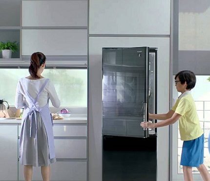 Éles hűtőszekrény-modellek