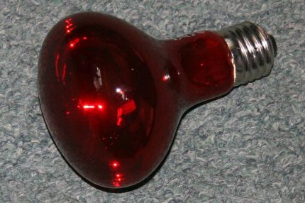 Röd IR-lampa
