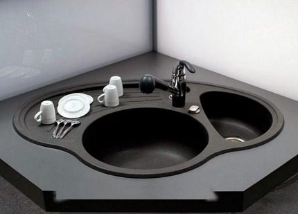 Corner sink model