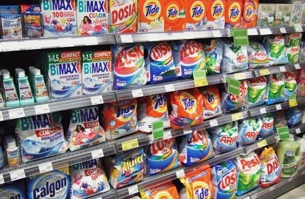 Detergentes en polvo para dispositivos semiautomáticos