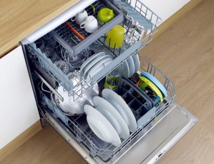 Full load dishwasher