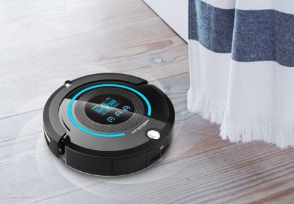 Dimensions of the robot vacuum cleaner