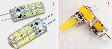 Types de LED