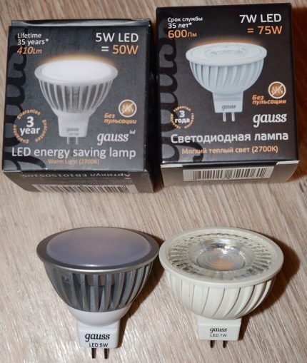 LED Gauss Bulbs