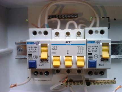 Advantages of the residual current device