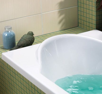 Cersanit bathtub for two