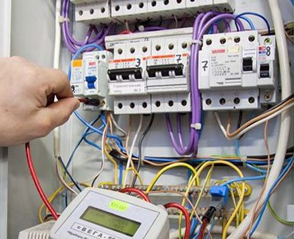 RCD check with a multimeter