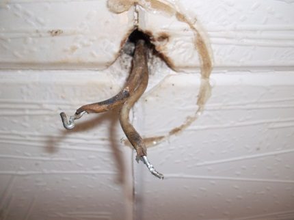Insulation of old wiring