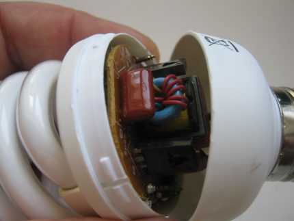 CFL disassembly