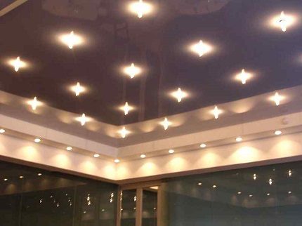 Lamps for suspended ceilings