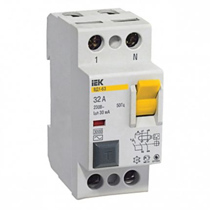 RCD for a current of 300 mA