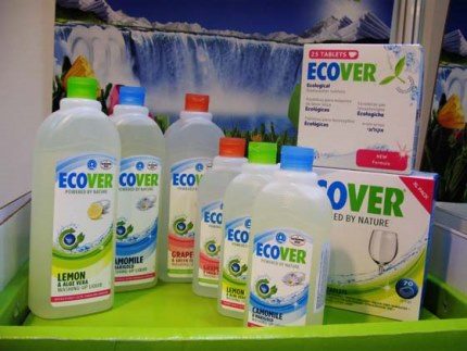 Ympäristöystävällinen tuote ECOVER