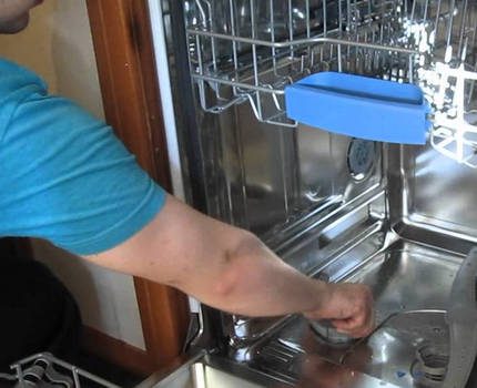 Dishwasher Interior