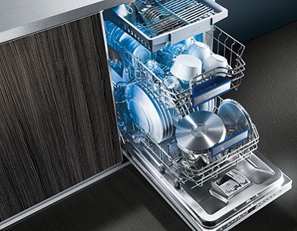 Narrow dishwasher