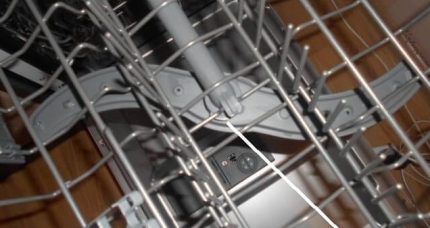 Rocker dishwasher Electrolux