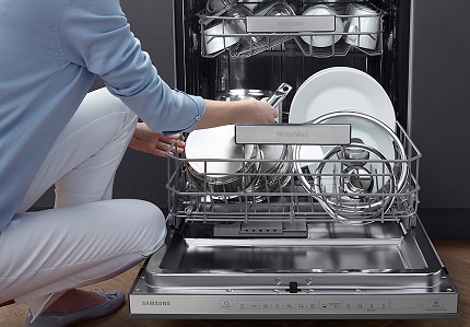 Funksjoner i den innebygde oppvaskmaskinen