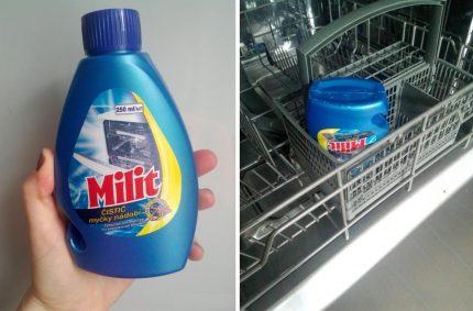 Niedrogi detergent do zmywarek Milit