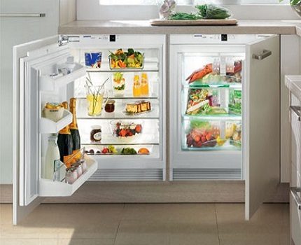 Šaldytuvo apšvietimas