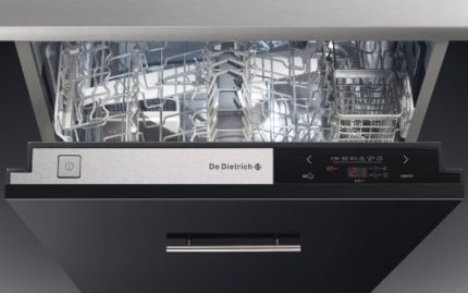 Touch Dishwasher Control