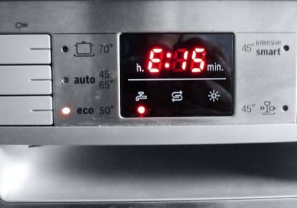 Error E15 in the dishwasher Bosch
