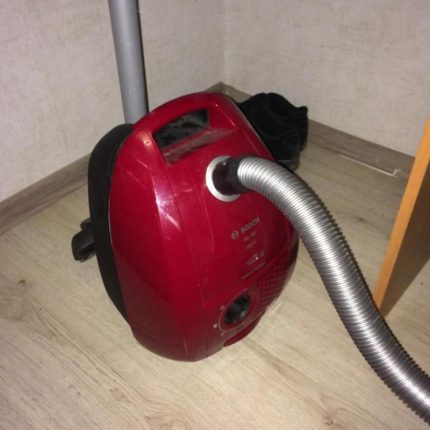The appearance of the vacuum cleaner