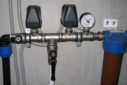 Interruptor de presión de agua