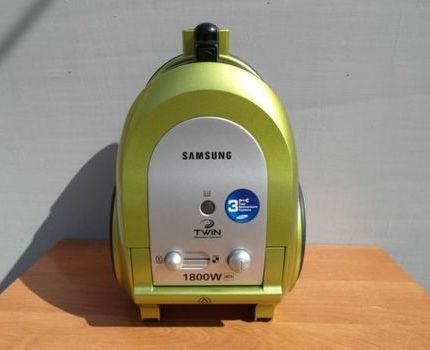 Samsung putekļu sūcējs