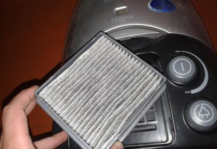 Filter cleaning