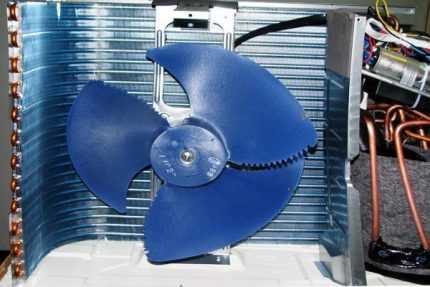 Ventilador moderno para equipos de climatización