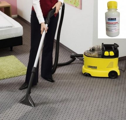 Huber Schaumstopp antifoam for Karcher vacuum cleaners