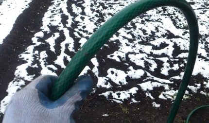 Reinforced hose has lost flexibility