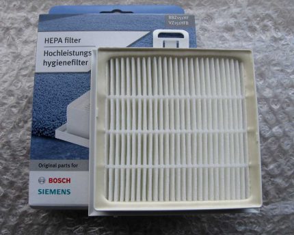 Filter for vacuum cleaner Bosch