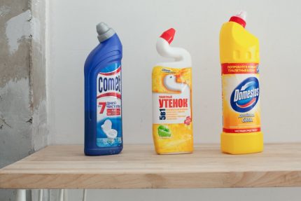 Popular household chemicals