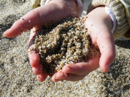 Nisip spălat de cuarț