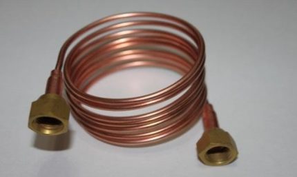 Mga tubo ng capillary ng Copper