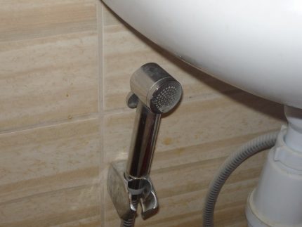 Hygiene shower aerator