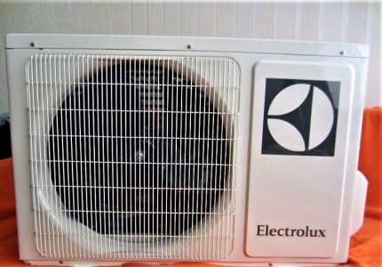 Die Klimaanlage des Außengeräts Electrolux