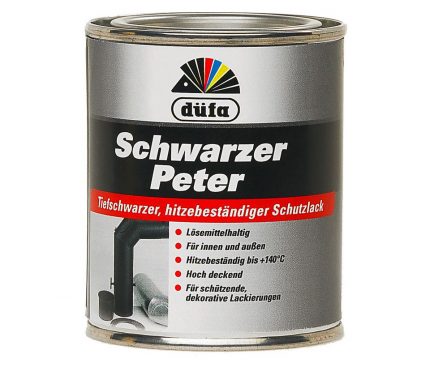 Måla Dufa Scwarzer Peter