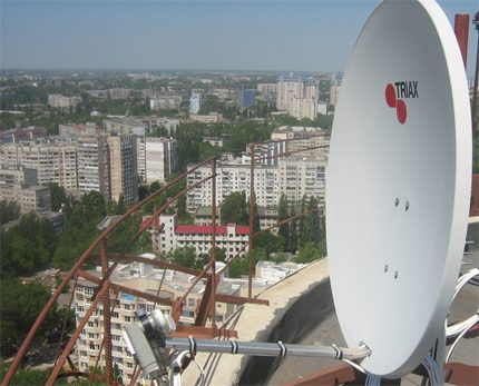 Palydovinė antena