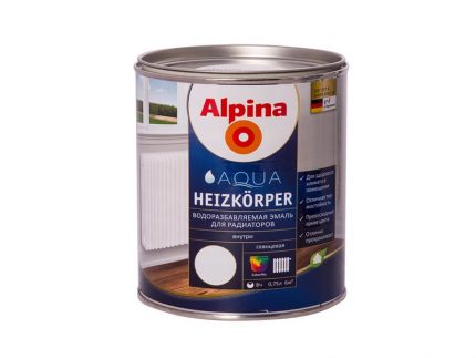 Färg för radiatorer Alpina Heizkoerper