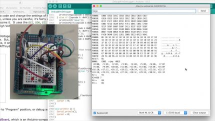 Debugging a program for Arduino