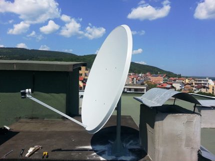 Favorable weather for tuning the antenna