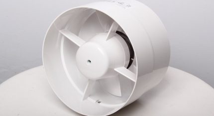 Ventilator de conductă axială