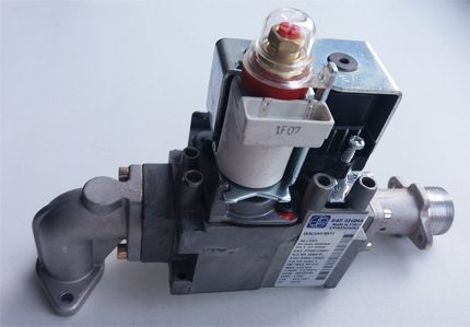 Gas valve for baxi