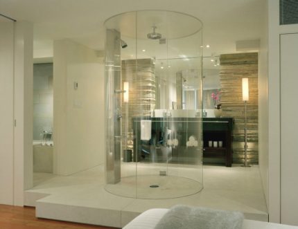 Caixa de dutxa de disseny