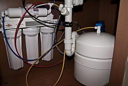 System uzdatniania wody dla gospodarstw domowych