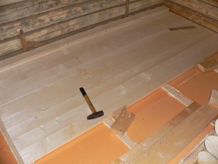Thermal insulation with foam