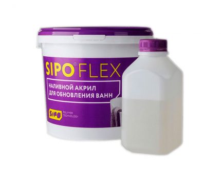 Sipoflex אקרילי בתפזורת