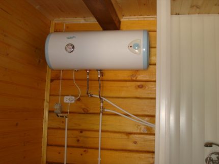 Small electric heater for summer cottage