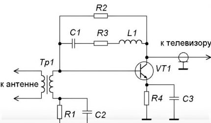 Circuit amplificateur d'antenne